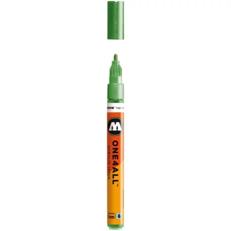 Marker acrilic Molotow ONE4ALL 127HS 2 mm Metallic Light Green