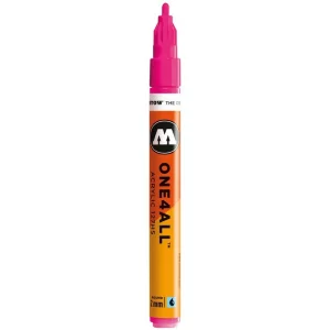 Marker acrilic Molotow ONE4ALL 127HS 2 mm neon pink fluorescent 217