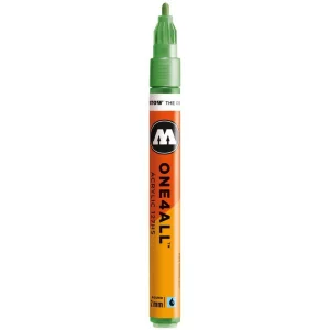 Marker acrilic Molotow ONE4ALL 127HS 2 mm Metallic Light Green