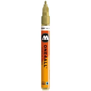 Marker acrilic Molotow ONE4ALL 127HS 2 mm metallic gold 228