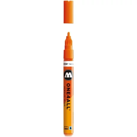 Marker acrilic Molotow ONE4ALL 127HS 2 mm Dare Orange