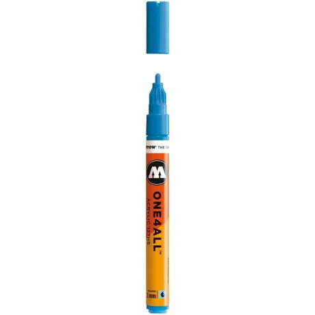 Marker acrilic Molotow ONE4ALL 127HS 2 mm Shock Blue Middle