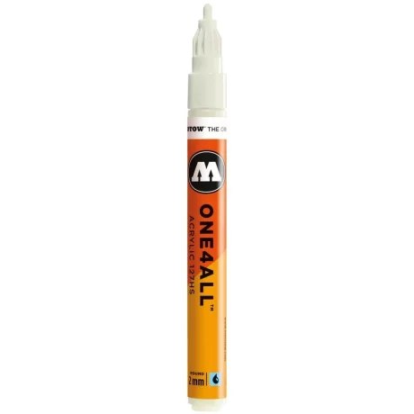 Marker acrilic Molotow ONE4ALL 127HS 2 mm Nature White