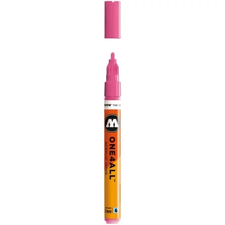 Marker acrilic Molotow ONE4ALL 127HS 2 mm Neon Pink 200