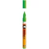 Marker acrilic Molotow ONE4ALL 127HS 2 mm neon green fluorescent 219