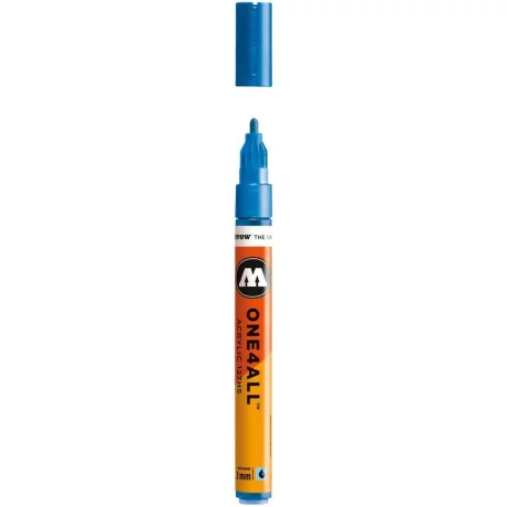 Marker acrilic Molotow ONE4ALL 127HS 2 mm Metallic Blue