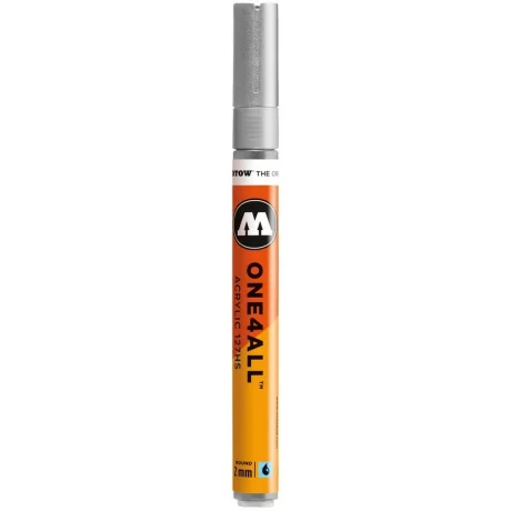 Marker acrilic Molotow ONE4ALL 127HS 2 mm metallic silver 227