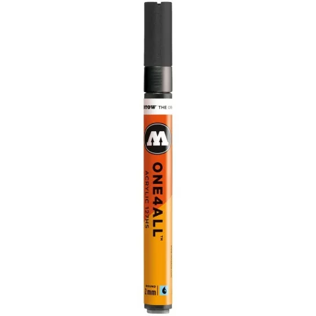 Marker acrilic Molotow ONE4ALL 127HS 2 mm Metallic Black