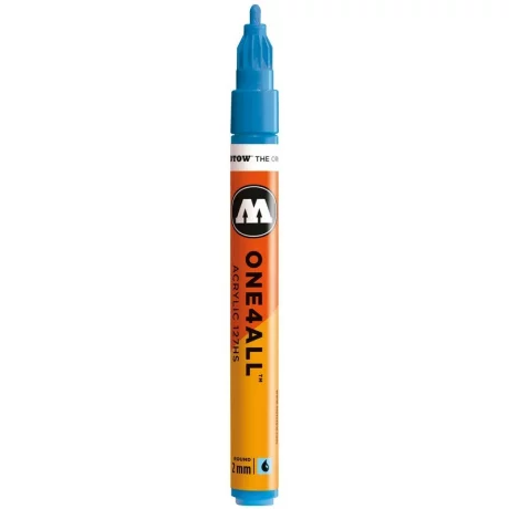 Marker acrilic Molotow ONE4ALL 127HS 2 mm Shock Blue Middle