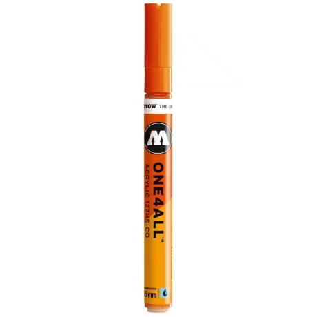 Marker acrilic Molotow ONE4ALL 127HS-CO 1,5 mm dare orange