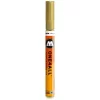 Marker acrilic Molotow ONE4ALL 127HS-CO 1,5 mm metallic gold 228