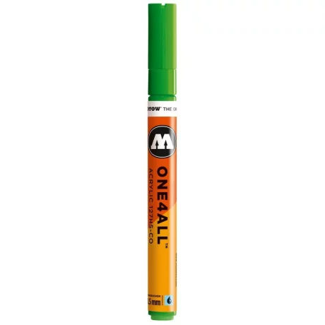 Marker acrilic Molotow ONE4ALL 127HS-CO 1,5 mm kacao77 universes green