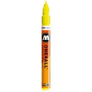 Marker acrilic Molotow ONE4ALL 127HS-CO 1,5 mm neon yellow fluorescent 220