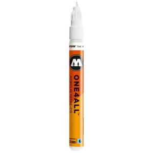 Marker acrilic Molotow ONE4ALL 127HS-CO 1,5 mm signal white