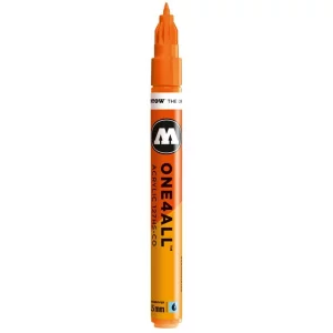 Marker acrilic Molotow ONE4ALL 127HS-CO 1,5 mm neon orange fluorescent 218