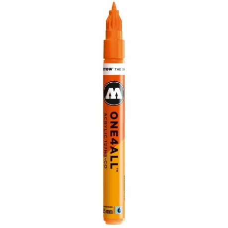 Marker acrilic Molotow ONE4ALL 127HS-CO 1,5 mm neon orange fluorescent 218