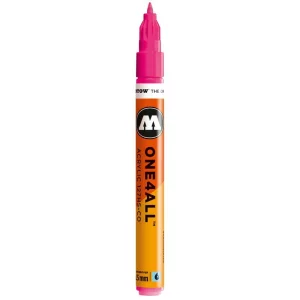 Marker acrilic Molotow ONE4ALL 127HS-CO 1,5 mm neon pink fluorescent 217