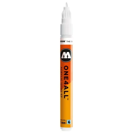 Marker acrilic Molotow ONE4ALL 127HS-EF 1 mm signal white