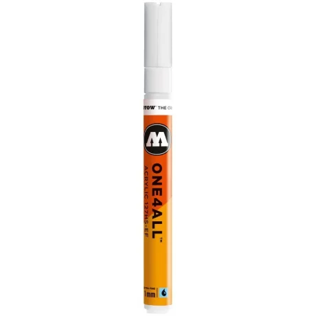 Marker acrilic Molotow ONE4ALL 127HS-EF 1 mm signal white