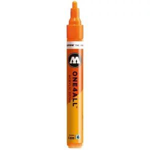 Marker acrilic Molotow ONE4ALL 227HS 4 mm neon orange fluorescent 218