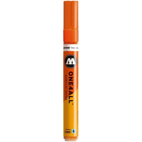 Marker acrilic Molotow ONE4ALL 227HS 4 mm dare orange