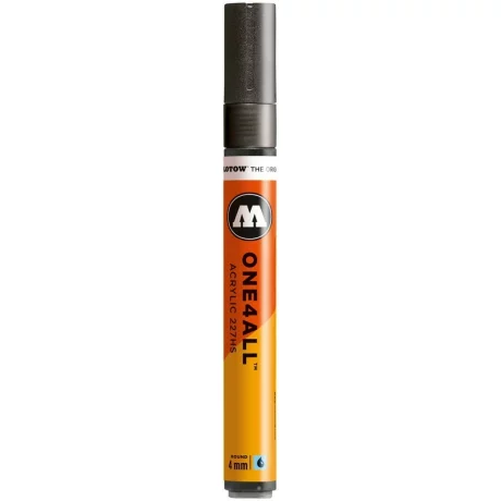 Marker acrilic Molotow ONE4ALL 227HS 4 mm metallic black