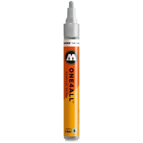 Marker acrilic Molotow ONE4ALL 227HS 4 mm metallic silver 227