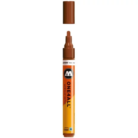 Marker acrilic Molotow ONE4ALL 227HS 4 mm hazelnut brown