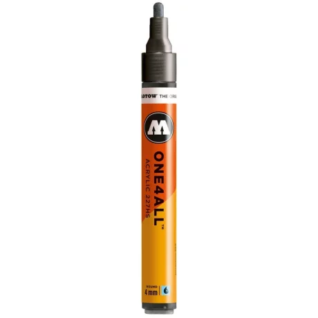 Marker acrilic Molotow ONE4ALL 227HS 4 mm metallic black