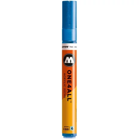 Marker acrilic Molotow ONE4ALL 227HS 4 mm metallic blue
