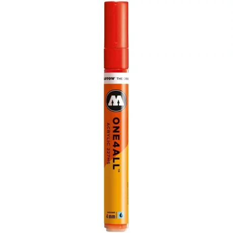 Marker acrilic Molotow ONE4ALL 227HS 4 mm traffic red