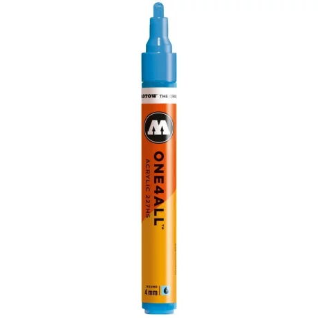 Marker acrilic Molotow ONE4ALL 227HS 4 mm shock blue middle