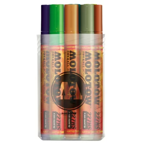 Set markere Molotow ONE4ALL 227HS Main-Kit II 12cul/set 4 mm