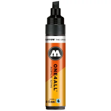 Marker acrilic Molotow ONE4ALL 327HS 4 – 8 mm signal black