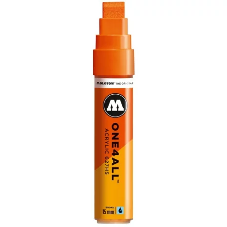 Marker Molotow ONE4ALL 627HS 15 mm	dare orange