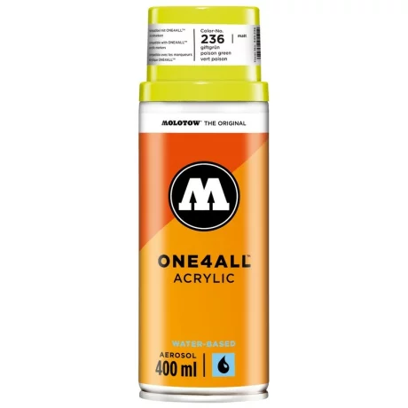 Spray Molotow ONE4ALL Acrylic Spray 400 ml	poison green