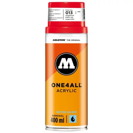 Spray Molotow ONE4ALL Acrylic Spray 400 ml	traffic red