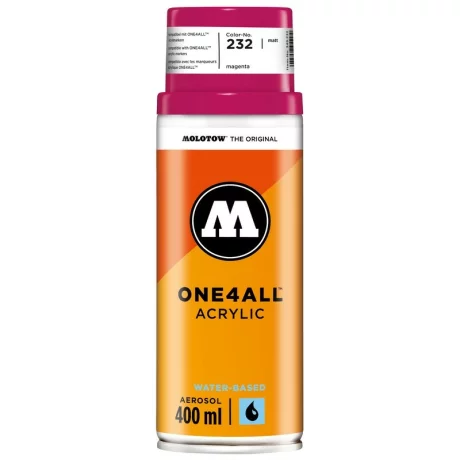 Spray Molotow ONE4ALL Acrylic Spray 400 ml	magenta