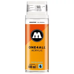 Spray Molotow ONE4ALL Acrylic Spray 400 ml	signal white