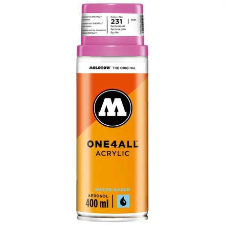 Spray Molotow ONE4ALL Acrylic Spray 400 ml	fuchsia pink
