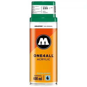 Spray Molotow ONE4ALL Acrylic Spray 400 ml	turquoise 235