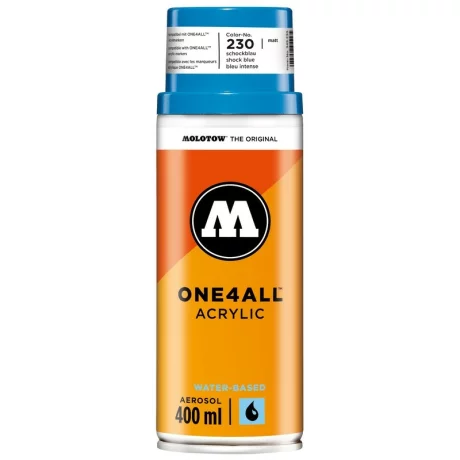 Spray Molotow ONE4ALL Acrylic Spray 400 ml	shock blue