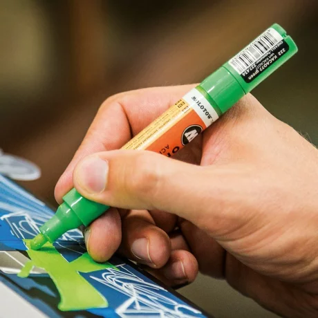 Marker Molotow ONE4ALL Acrylic Twin 1,5 – 4 mm mister green