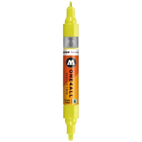 Marker Molotow ONE4ALL Acrylic Twin 1,5 – 4 mm poison green