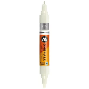 Marker Molotow ONE4ALL Acrylic Twin 1,5 – 4 mm nature white