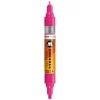 Marker Molotow ONE4ALL Acrylic Twin 1,5 – 4 mm neon pink fluorescent