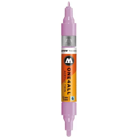 Marker Molotow ONE4ALL Acrylic Twin 1,5 – 4 mm lilac pastel