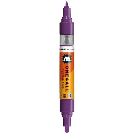 Marker Molotow ONE4ALL Acrylic Twin 1,5 – 4 mm currant