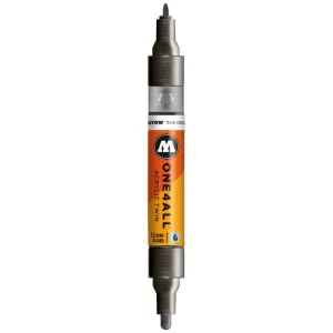 Marker Molotow ONE4ALL Acrylic Twin 1,5 – 4 mm metallic black