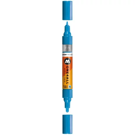 Marker Molotow ONE4ALL Acrylic Twin 1,5 – 4 mm shock blue